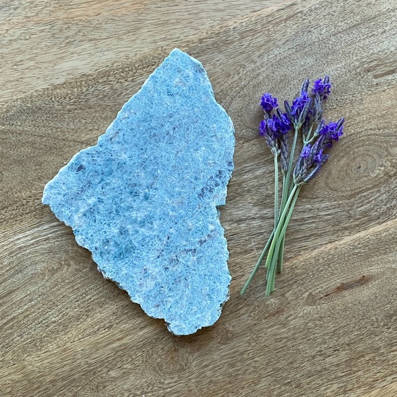 Other - Rare Extra Large Blue Kyanite Polished Flat Slab